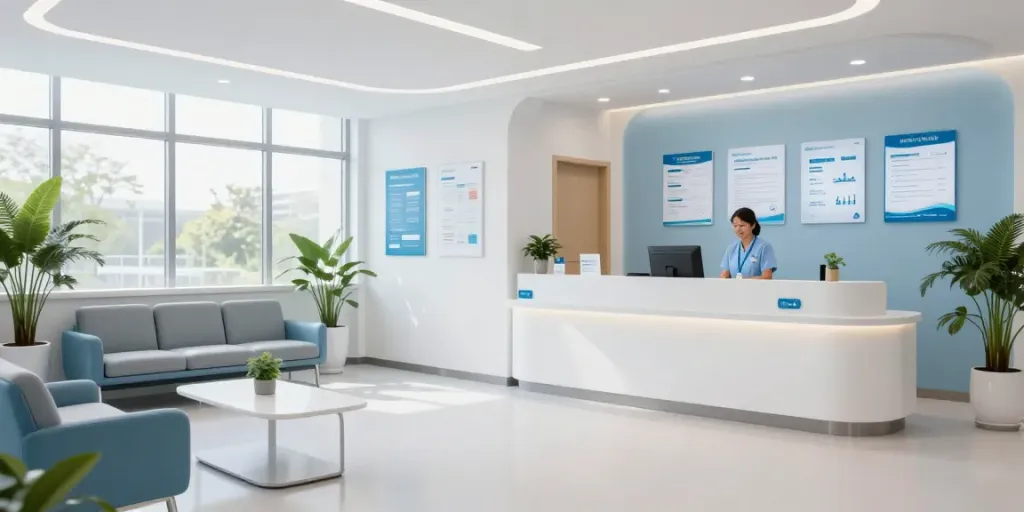 Pharmacy Weight Loss services in a welcoming clinic with professional staff providing patient care.